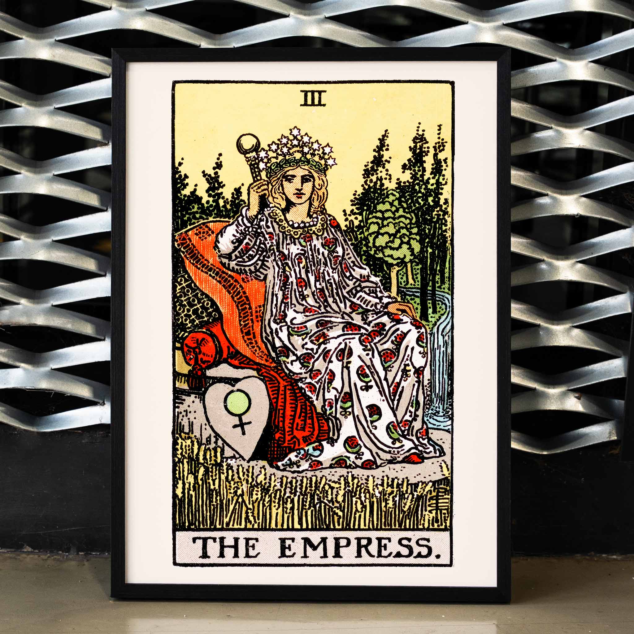 poster-tarot-the-empress-von-rider-waite-moryarty