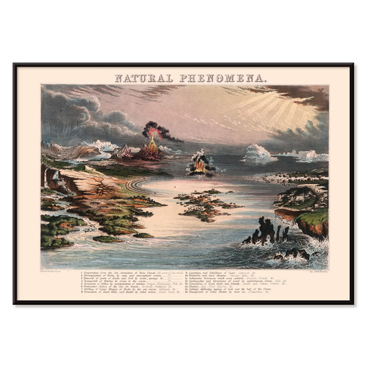 , with black aluminium frame on white background