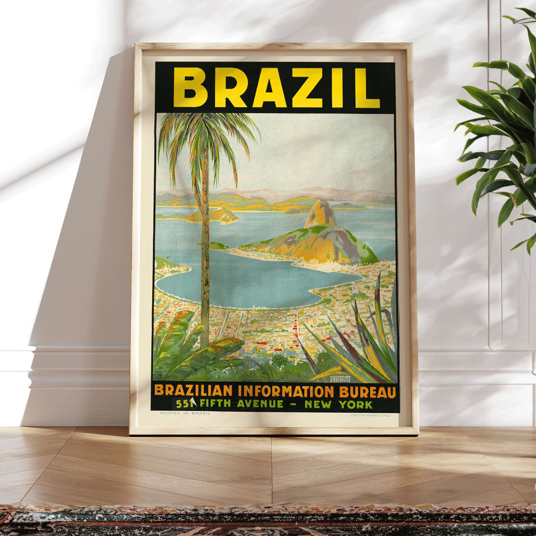 , framed and displayed in home decor