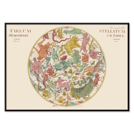 , with black aluminium frame on white background