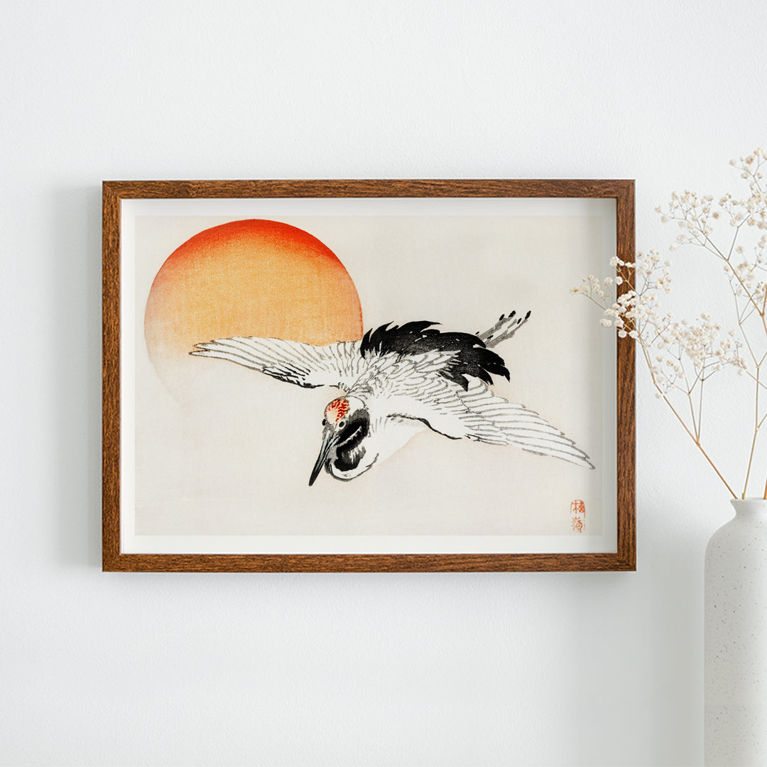 , framed and displayed in home decor