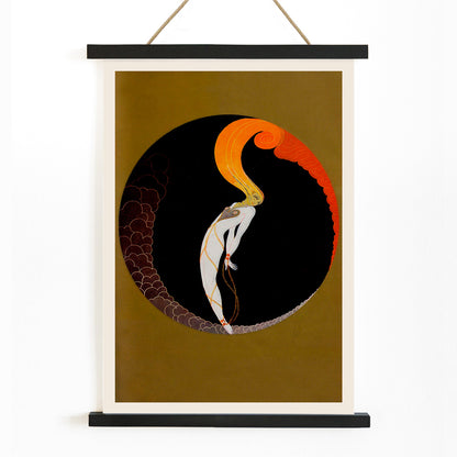 , with wooden magnetic frame on white background