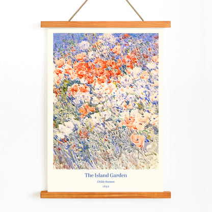 , with wooden magnetic frame on white background