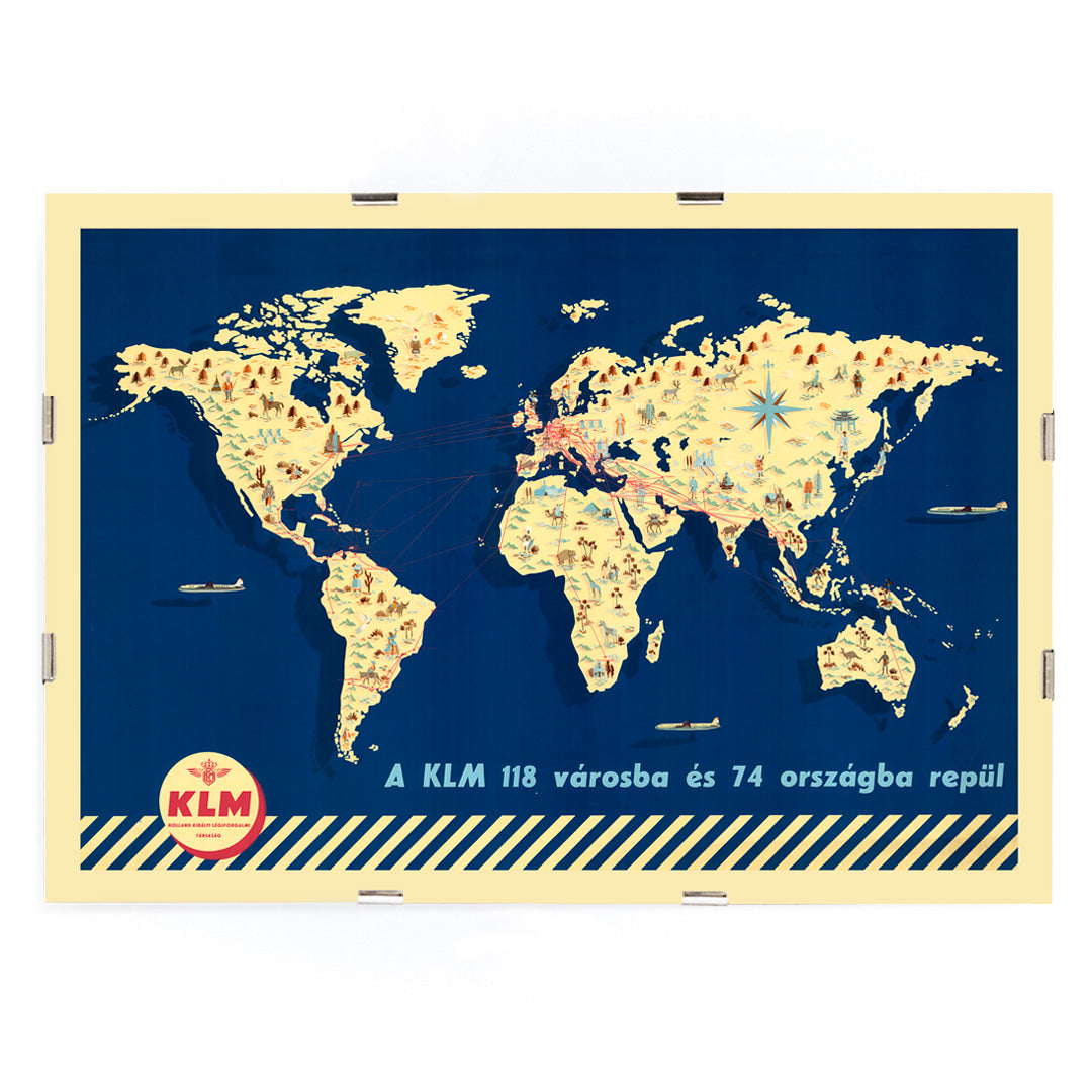 , framed and displayed in modern living room decor