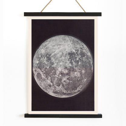 , with wooden magnetic frame on white background