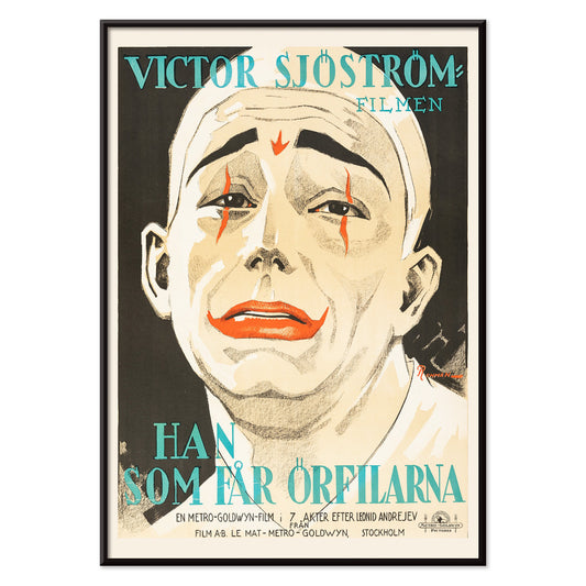 , with black aluminium frame on white background