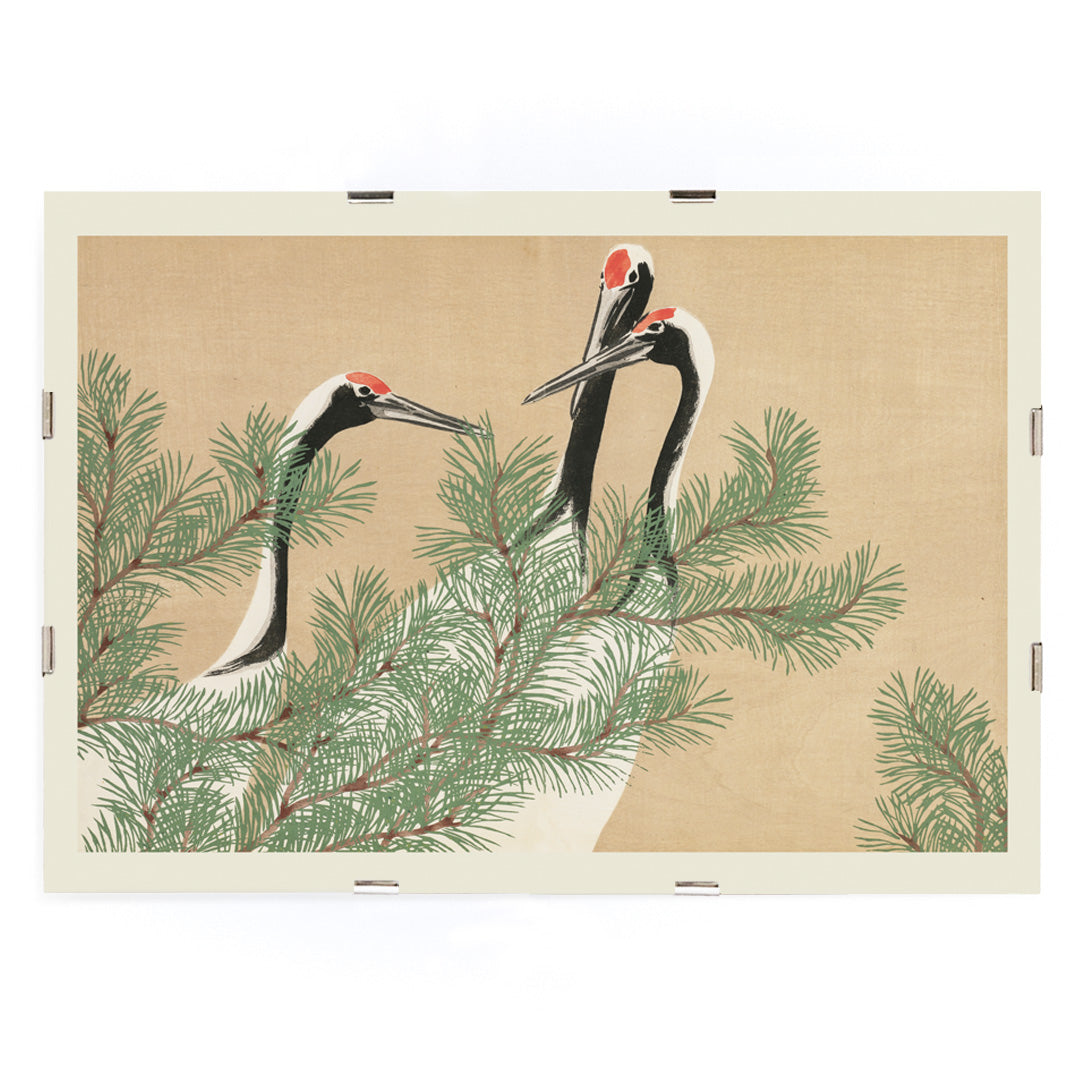 , framed and displayed in modern living room decor